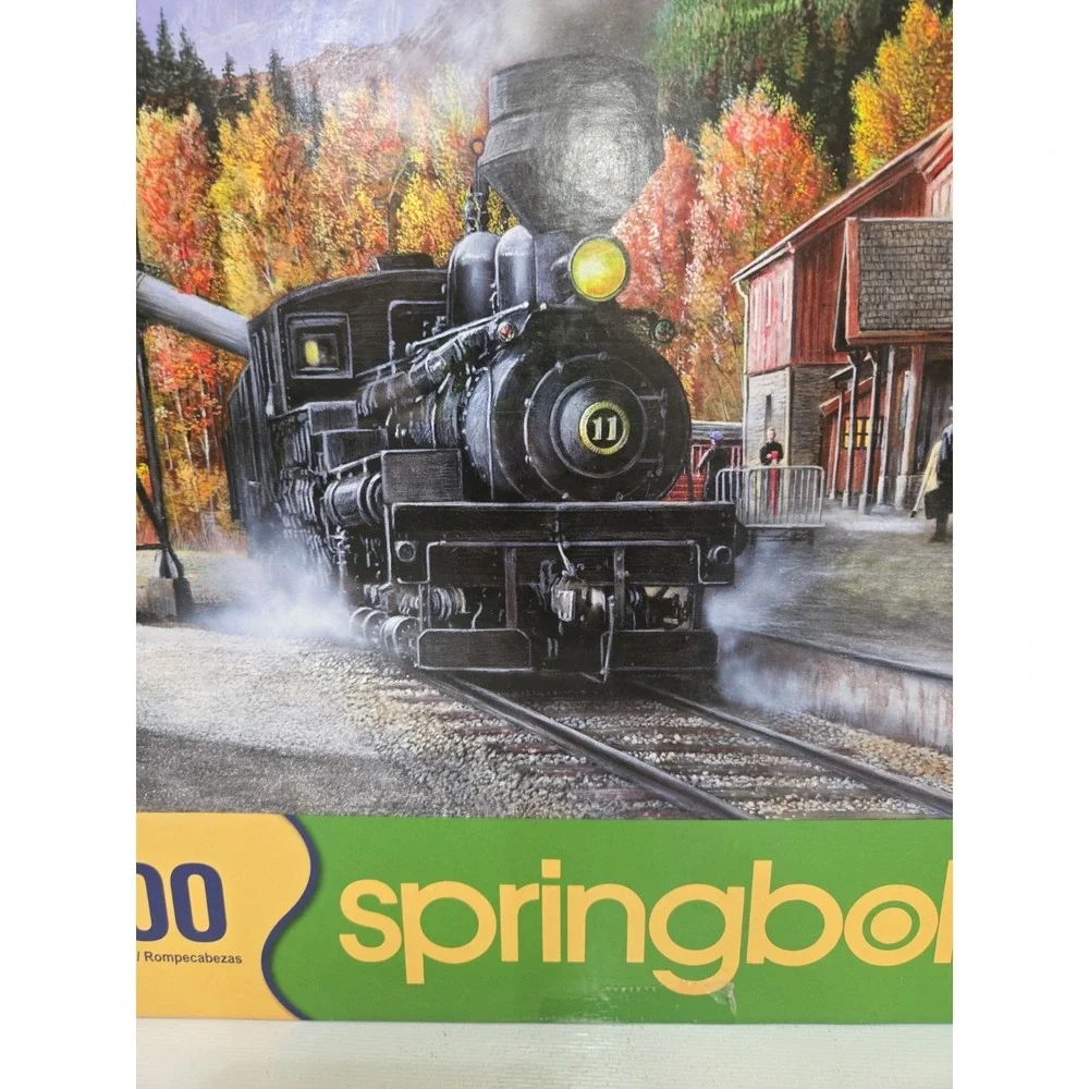 Springbok 1000 Piece Jigsaw Puzzle - Mountain Express (24